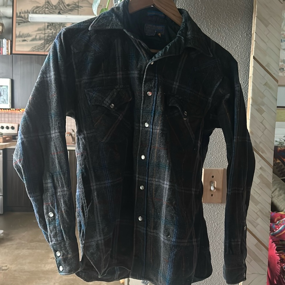 Pendleton wool button up medium